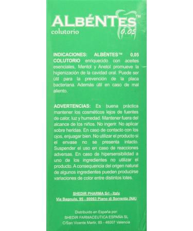  Shedir Shedir Collutoire Albentes 0.05 200 ml - Buy Online on GoSupps.com
