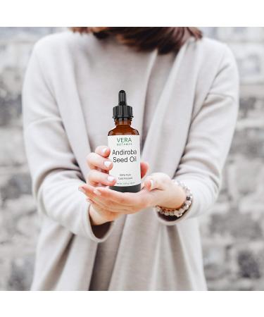 ANDIROBA OIL 100% Pure & Natural - Unrefined Cold-Pressed for Face Skin Hair | Reduce Breakage & Even Skin Tone - Buy Online on GoSupps.com