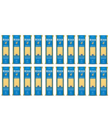 20x Pasta De Cecco 100% Italian Spaghetti n. 12 Pasta 500g 500 g (Pack of 20)