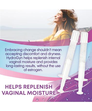 Hydro GYN Vaginal Moisturizer - Long-Lasting Relief for Dryness & Discomfort | Estrogen & Hormone Free | 10 Pre-Filled Applicators - Buy Online on GoSupps.com
