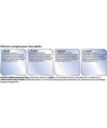 FELIX Tender Sauce for Adult Cats - Beef Chicken Duck & Lamb Variety - 12 x 85g Freshness Pouches - International Shipping Available - Buy Online on GoSupps.com