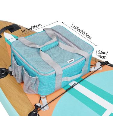 Uboway Inflatable Paddle Board Cooler Bag - Water-Resistant Portable Deck Bag for Food Storage - Green - Buy Online on GoSupps.com