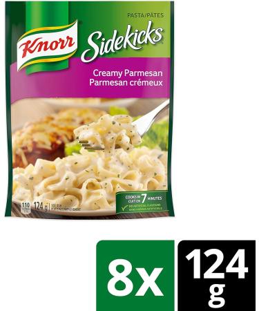 Knorr Sidekicks Pasta for a tasty pasta dish Creamy Bacon Carbonara & Sidekicks Pasta Side Dish for a quick meal that's easy to prepare Creamy Parmesan without artificial flavours 124 g 8 count Side Dish + Sidekicks Pasta Side Dish Bacon Carbonara - Buy Online on GoSupps.com