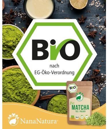 Premium Culinary Matcha Powder Bio 250g | 100% Natural Japanese Green Tea | Organic Quality | No Additives | Packed in Germany - Buy Online on GoSupps.com