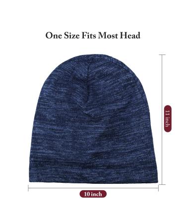 SATINIOR 6-Piece Satin-Lined Sleep Cap Set for Frizzy Curly Hair - Women's Slouchy Hair Cap for Sleeping - (Black, Dark Blue, Light Gray, Wine Red, Khaki, Green) - Buy Online on GoSupps.com