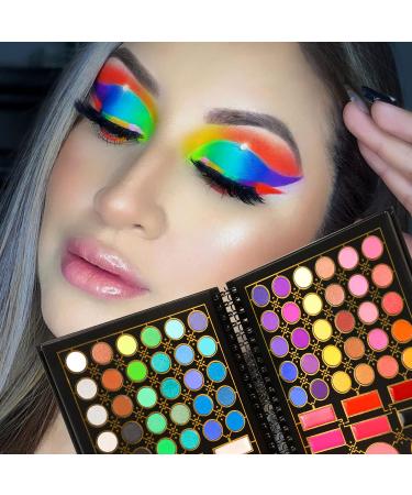 DE LANCI Makeup Palette for Teens - 78 Color Eyeshadow Kit | Perfect Gift Set for Teen Girls & Beginners - Buy Online on GoSupps.com