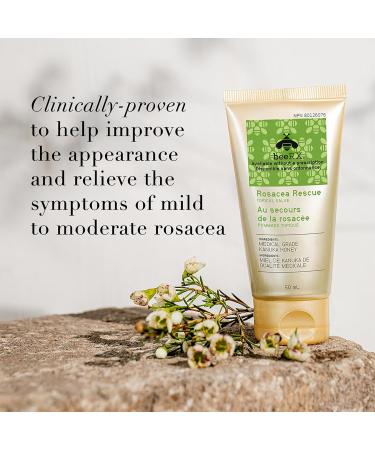 Bee Rx Rosacea Rescue With Natural Kanuka Honey - Redness Relief For Face Cream - Rosacea Treatment Moisturizer Skin Care Products - Buy Online on GoSupps.com