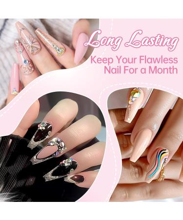 Beauty7 Solide Nail Glue 5g Extra Strong False Nail Glue For Acrylic Tips Nail Glue For Stick On Nails Acrylic Nail Glue - Buy Online on GoSupps.com