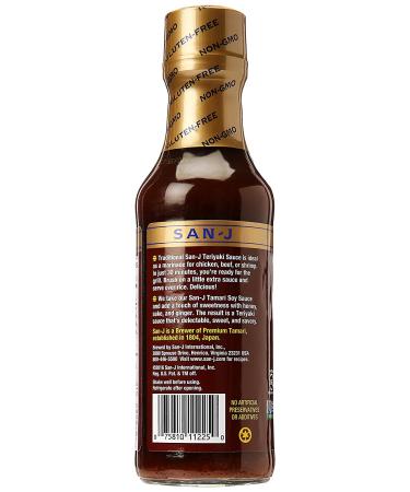 San-J Gluten Free Teriyaki Sauce 10 oz - Authentic Asian Flavors | Shop Now - Buy Online on GoSupps.com