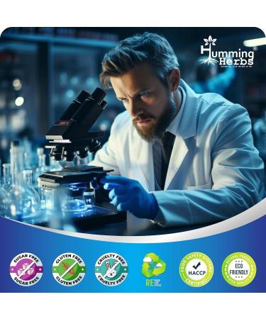 Humming Herbs Magnesium L-Threonate 1 800 mg per Serving (Elemental Magnesium 183 mg) 90 Vegetarian Capsules (30 Servings) Brain & Nervous System Support - Buy Online on GoSupps.com