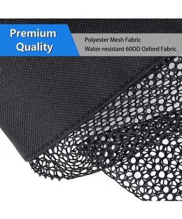 Portable Mesh Boat Trash Bag | Reusable Pontoon Boat & Kayak Accessories - Black - Buy Online on GoSupps.com