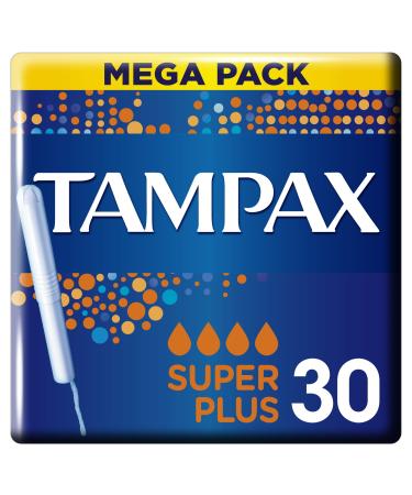 Tampons Tampax Super-Plus 30 pieces