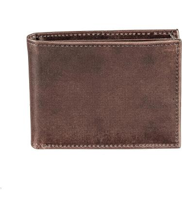 NFL Cincinnati Bengals Brown Leather Bi-Fold Wallet | Officially Licensed | Card and Money Holder | Gift Box Included - Buy Online on GoSupps.com