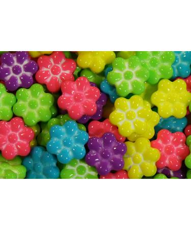 Yupik Flower Pressed Candies 1 kg Gluten-Free Kosher Sweet Flavor Flower-Shaped Treats Candy Machine Refills Fun & Nostalgic Delicious Snacks Ideal for Gifting Holidays & Baking - Buy Online on GoSupps.com