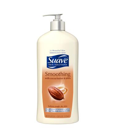 Suave Skin Solutions Body Lotion  Cocoa Butter & Shea  18 oz Cocoa Butter 18 Fl Oz (Pack of 1)