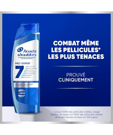 Head & Shoulders Pro-Expert 7 Anti-Dandruff Shampoo 6x250ml Combats 7 Scalp Problems Complete Protection Clinically Proven Combats Stubborn Dandruff* - Buy Online on GoSupps.com