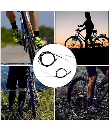JJEIGVJ 1 Pair Bike Brake Cable Set - Front and Rear Brake Wires for Road and Common Bike (BLACK) - Buy Online on GoSupps.com