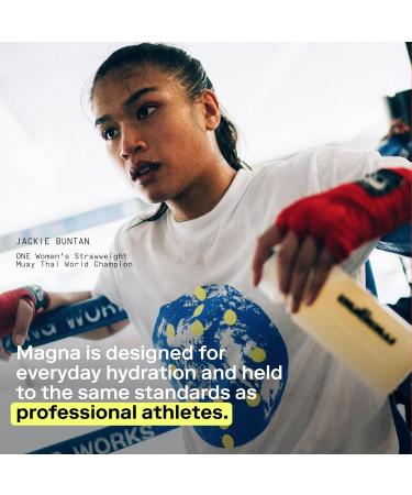 MAGNA Electrolytes Powder Drink Mix for Hydration Energy & Focus Support with Magnesium L Threonate Sodium Potassium Vitamin D B6 & B12 Sugar Free Lemon Lime Flavor 28 Servings Lemon Lime 28 Servings - Buy Online on GoSupps.com