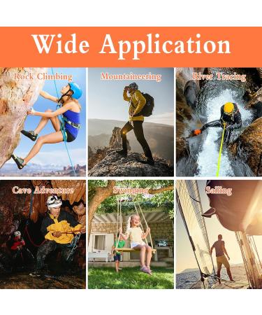 Buy 10mm Nylon Climbing Rope - Outdoor Security & Rescue Rope for Height Work | Fire Rescue & Abseiling Use - Durable Red Static Rope - Buy Online on GoSupps.com