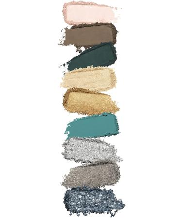 KIKO Milano Glamour Multi Finish Eyeshadow Palette 06 - Green Vibes | 9 Shades in Various Finishes - Buy Online on GoSupps.com