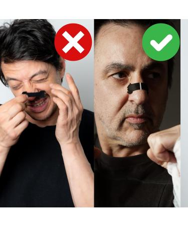 Nose Strips for Breathing & Snoring Relief - Airevolution Anti-Snoring Devices | Strong Adhesion & Spring Effect - 30 Count - Buy Online on GoSupps.com
