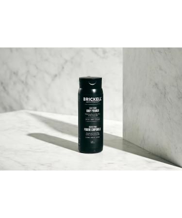 Brickell Men's Stay Fresh Body Powder 5 oz - Natural, Organic, Talc-Free, Absorbs Sweat, Scented - Men's Grooming Essential - Buy Online on GoSupps.com