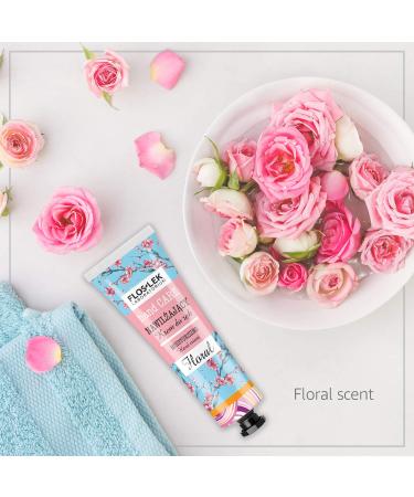 Floslek 50ml Moisturizing Hand Cream - Floral Hydrating & Regenerating for All Skin Types | Dermatologically Tested | Made in the EU - Buy Online on GoSupps.com