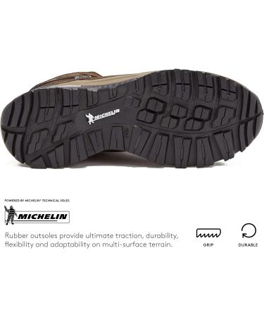 HI-TEC Altitude VI I WP Men's Hiking Boots 2022 Model | Michelin Outsoles | Waterproof | Trail & Backpacking | 10.5 X-Wide Dark Brown Tan - Buy Online on GoSupps.com