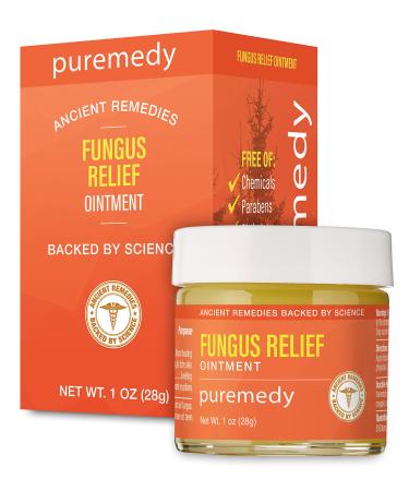 Puremedy Fungus Relief Ointment  Relieves Symptoms of Skin Fungus  Nail Fungus  Athlete's Foot  Baby Ringworm