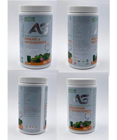 Active Green Pro - Immune & Antioxidants Powder Blend of Herbs Ginseng Echinacea and Maitake Mushroom Plant-Based Formula No Fillers No Sugar Added - 40 Servings - Buy Online on GoSupps.com