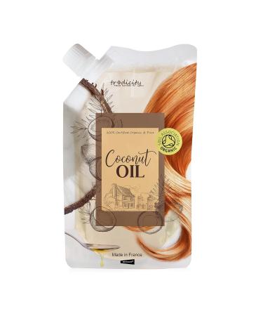 Coconut Oil for Dry Damaged Dyed and Frizzy Hair. Thickening Hair growth Mask & Conditioner Dandruff Dry Ends Repair Natural Rescue & Restore Treatment - 250 ml