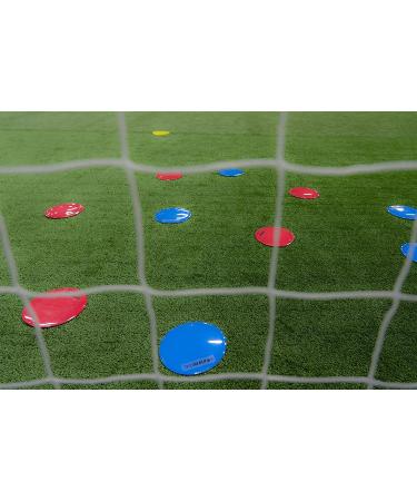 Kwik Goal Flat Round Marker (Pack of 10) - Blue | Premium Quality - Buy Online on GoSupps.com