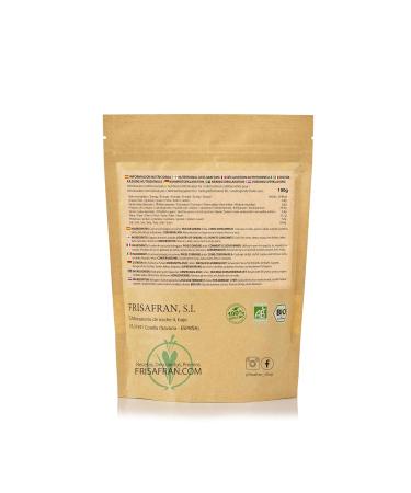 Buy Organic Turmeric Powder 100g - High-Quality Indian Turmeric | Frisafran | Golden Turmeric Spice for Health & Wellness - Buy Online on GoSupps.com