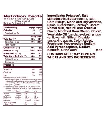 Betty Crocker Homestyle Butter and Herb Potatoes  4.7 oz (Pack of 7) Butter & Herb - Buy Online on GoSupps.com