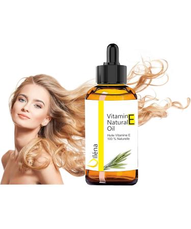 O l na 100% Natural Vegan Vitamin E Oil | Anti-Aging Face Oil | Waterproof Makeup Remover | Repairing Moisturizer for Hands | Body and Hair Care Gold 30 ml - Buy Online on GoSupps.com