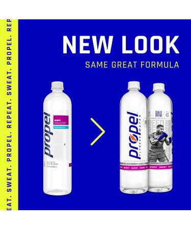 Propel Zero Calorie Sports Water Variety Pack - 12 Count, 16.9 Fl Oz Bottles with Electrolytes and Vitamins C&E - Buy Online on GoSupps.com