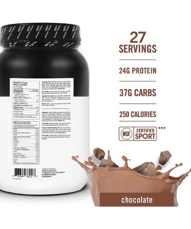 BioSteel Recovery Protein Plus Powder - Grass-Fed Chocolate, Non-GMO Formula | 27 Servings - Buy Online on GoSupps.com