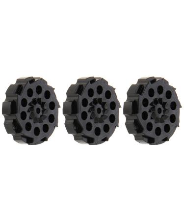 Crosman 407T Replacement 10-Round Rotary Magazine (3-Count) , Black ne k