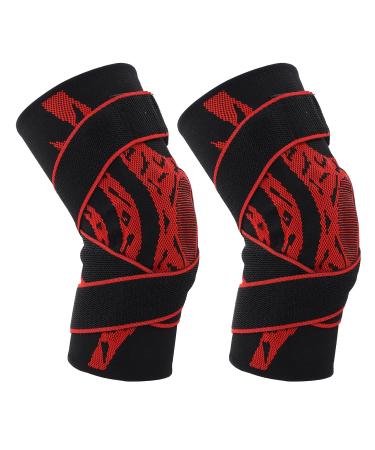 Elastic Knee Compression Sleeve - Breathable Sports Knee Brace for Men & Women | Perfect for Basketball & Running - Buy Online on GoSupps.com