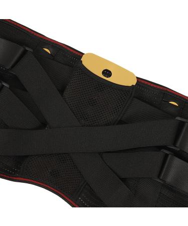 HEEPDD Lumbar Support Belt - Soft Black Cool Waist Protector for Sports | International Shipping Available - Buy Online on GoSupps.com