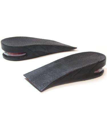 Unisex 3cm Height Increase Shoe Insoles Taller Heel Lift Air Bubble Cushion Inserts for Men Women