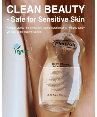 Pleuvoir Luxury Perfume Body Wash Floral Musk - French MANE Fragrance (Tuberose Iris & Musk) -Rich Moisturizing Foam with 8 Types Hyaluronic Acid Ceramides Shower Gel for Dry Skin 8.45 fl.oz Creamy Musk Wildflower Garden - Buy Online on GoSupps.com