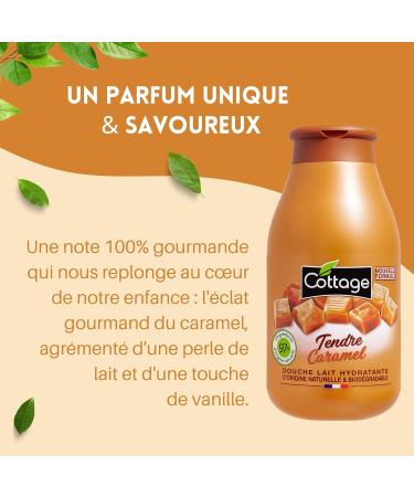 Cottage Douche Lait Hydratante Tendre Caramel 97 % d Ingr dients d Origine Naturelle 250 ml 250 ml (Lot de 1) - Buy Online on GoSupps.com