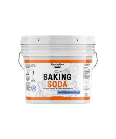 Baking Soda By Unpretentious Baker, 1 Gallon, Sodium Bicarbonate, Highest Purity, Restaurant Quality