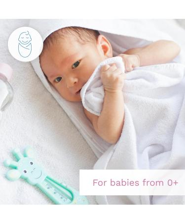 Baby Safe Giraffe Bath Thermometer (Purple) - Accurate Temperature for Safe Swimming & Bathing | International Shipping Available - Buy Online on GoSupps.com