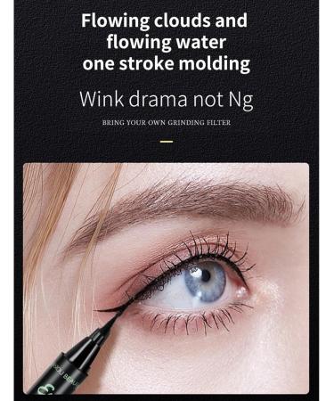 Eyeliner Quick-Drying Waterproof Long-Lasting Eye Liners for Women Liquid Eyeliner Precise Ultra Fine Non-fading Liquid Eyeliner for Women Girls Pochy Red - Buy Online on GoSupps.com