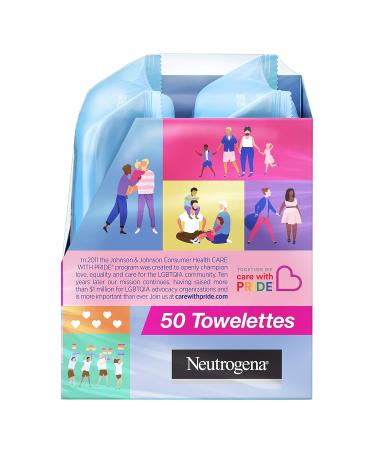 Neutrogena Makeup Remover Cleansing Wipes - Waterproof Makeup & Mascara Removal 10-Year Anniversary Edition 25 ct (2 Pack) - International Shipping Available - Buy Online on GoSupps.com
