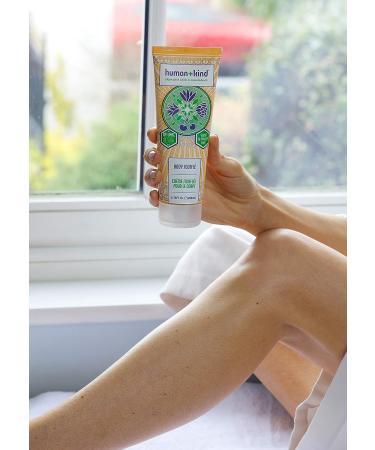 Human+Kind Body Souffle Cream - Organic Vegan Healing Moisturizer for Men & Women - 6.76 oz Tube - Buy Online on GoSupps.com