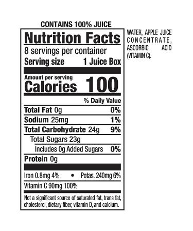 Mott's Original Apple 100% Juice 6.75 Fl Oz (Pack of 8) - Refreshing and Delicious Apple Juice - Buy Online on GoSupps.com
