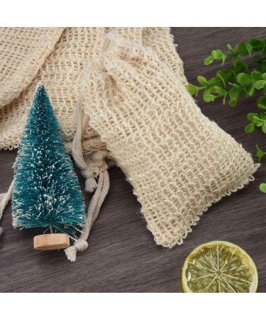 150Pcs Natural Sisal Soap Bags - Exfoliating Shower & Bath Pouch Holders for Soap Savers | Eco-Friendly & Durable - Buy Online on GoSupps.com